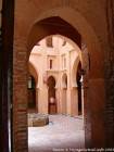 Patio in the Kasbah, Chefchaouen, Morocco.