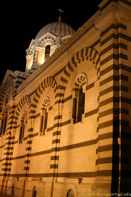 Neo-Byzantine Notre-Dame de la Garde, Marseilles - France
