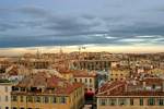 View of the city of Marseilles, France.