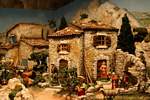 Figurines in a Provençal crèche, Marseilles, France.