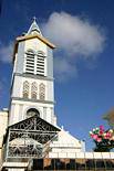 Bell tower of the Church of St. Rose of Lima, The Robert, Martinique.