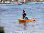 Fishing Back to row, Martinique.