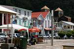Typical houses on Fund Corre, Saint Pierre, Martinique.