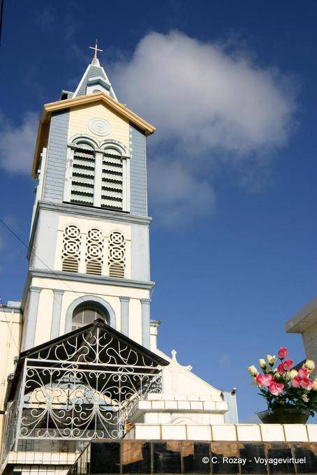 Bell tower of the Church of St. Rose of Lima, The Robert - Martinique