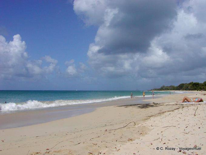 Rest on the beach Salines - Martinique