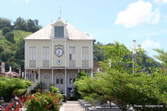 City Hall, colonial house, St. Peter - Martinique