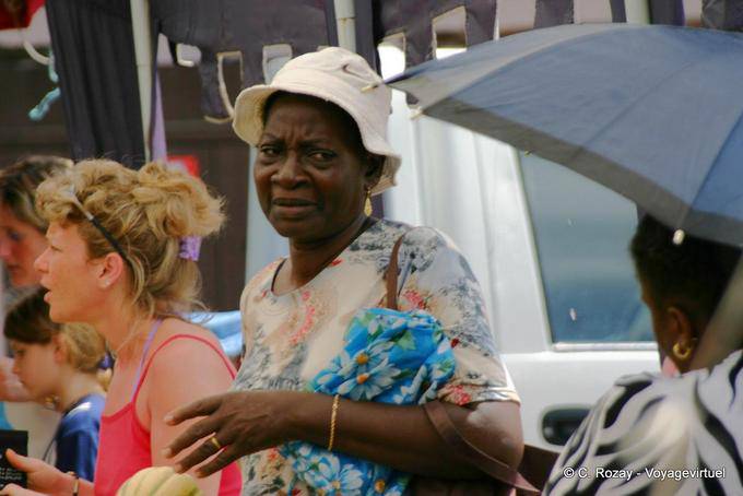 The look of an Aboriginal woman - Martinique
