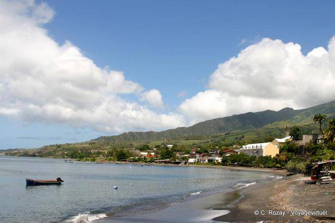 Shores of Anse Turin, Saint Pierre - Martinique