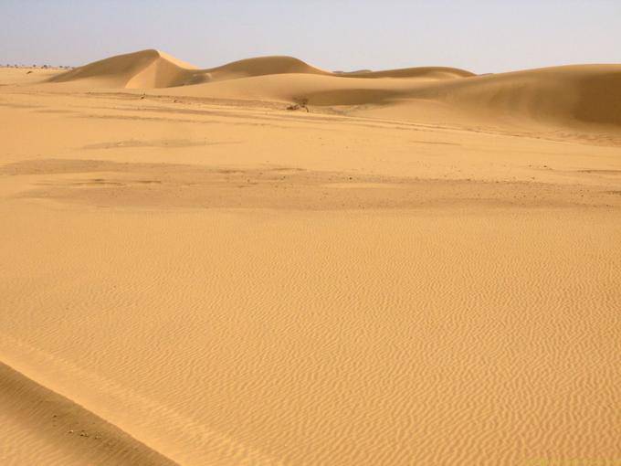 Sand softness, between Nouakchott and the frontier with Morocco, Mauritania