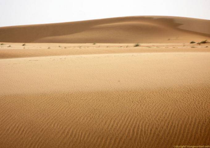 Sand wet from Nouakchott to Morocco's border, Mauritania