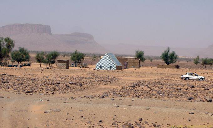 Colored Diamond House, Road of Hope, Mauritania