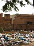 Kaédi in the garbage, Mauritania.