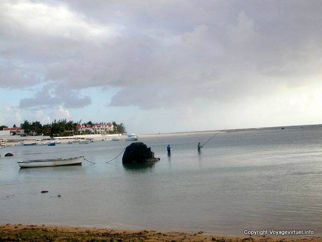 A fisheries, Flic en Flac, Mauritius.