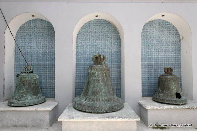 The old bells of the Cathedral, Campeche - Mexico