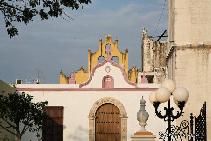 Chapel of Jesus at the foot of the Cathedral, Campeche - Mexico