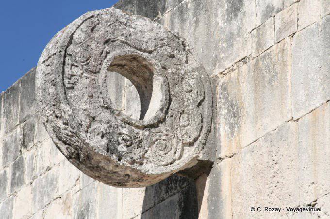 The Juego de Pelota Ring, Chichen Itza - Mexico
