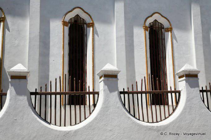Exterior architecture of the church of San José, Comitan, Chiapas - Mexico
