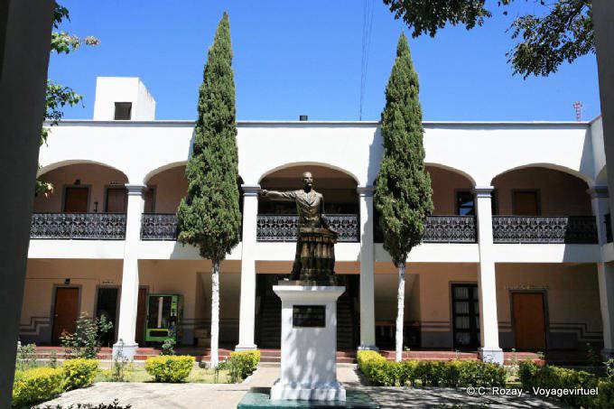 Statue of Don Belisario Domínguez, Comitan, Chiapas - Mexico