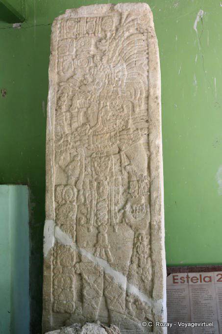 Stele of the governor, Edzná - Mexico