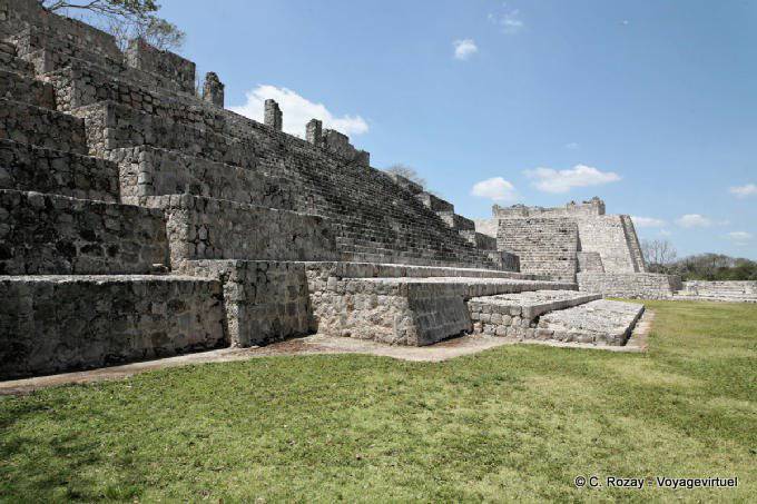 Acropolis of the Moon, South Temple, Edzná - Mexico