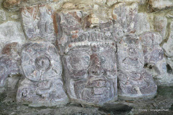 Temple of the Masks, the God of the Rising Sun, Edzná - Mexico