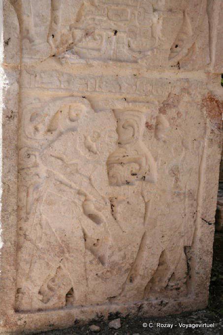 Bas-relief Puuc, Kabah - Mexico