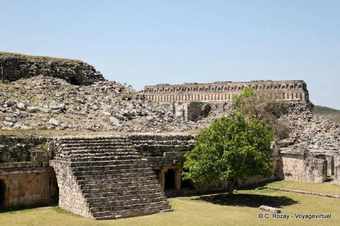 Maggiore Temple Teocalli, Kabah - Mexico