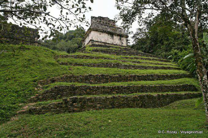 At the foot of Grupo de Las Cruces, Palenque - Mexico