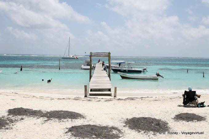 Ponton Bienvenidos, Puerto Morelos - Mexico