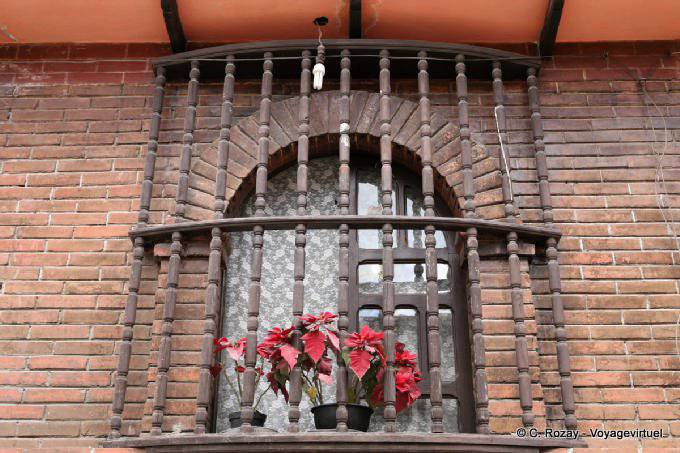 Brick window, San Cristobal de Las Casas - Mexico