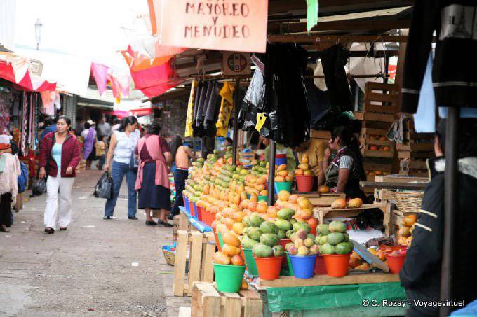 In the Grand Market, San Cristobal de Las Casas - Mexico