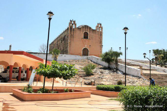 Temple in honor of San Mateo, Santa Elena - Mexico