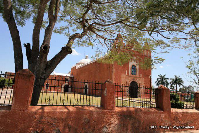 Church of St. Anthony of Padua, another view, Ticul - Mexico