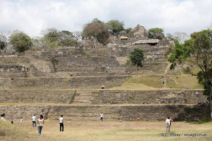 Ruins on the hill, Tonina - Mexico
