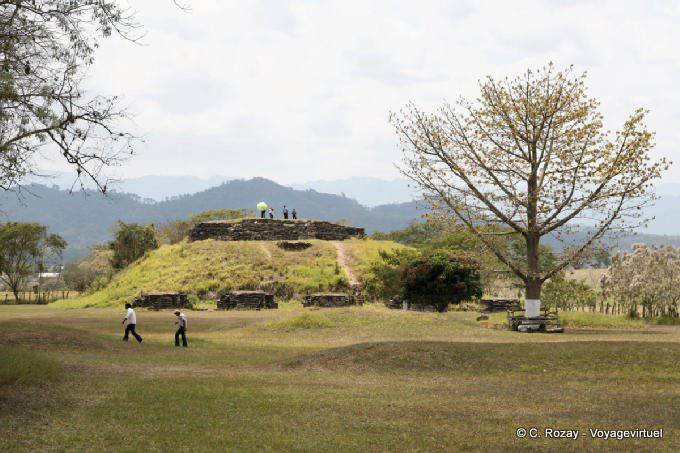 Altar of Sacrifice, Temple of Cosmic War, Tonina - Mexico