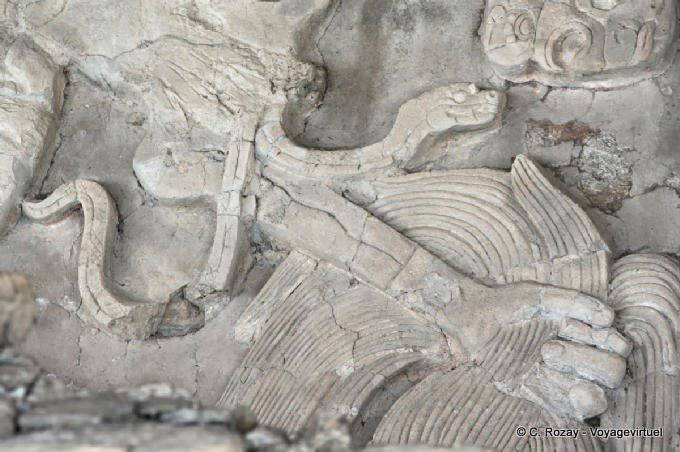 The era of the double-headed serpent, Frieze of the Dream Lords Tonina - Mexico