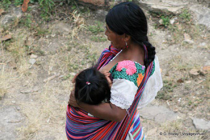 The time of feeding, Tonina - Mexico