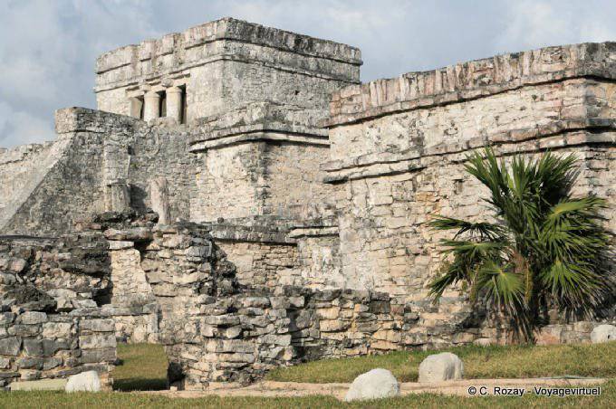 The main Temple, El Castillo, Tulum - Mexico