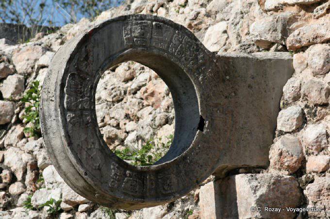 A Game Ball of the Rings, Uxmal - Mexico