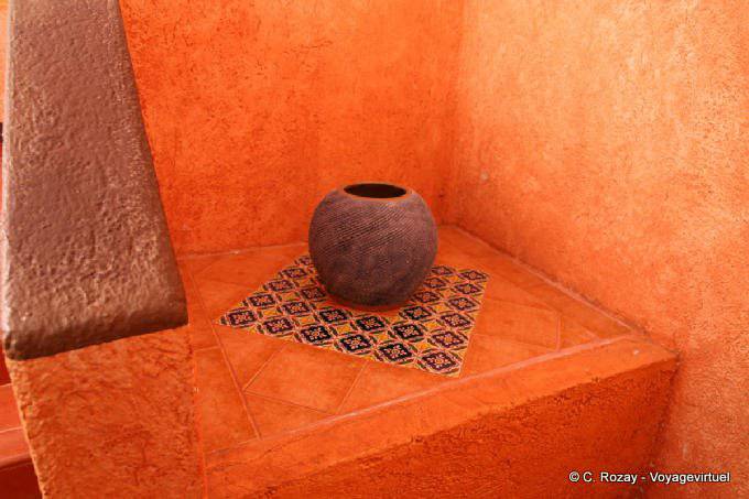Decoration of Villas Archeologicas Hotel, Uxmal - Mexico