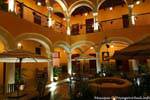Patio Hotel Castelmar, Campeche, Mexico.