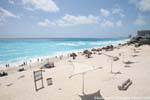 Cancun, Playa Delfines, Mexico.