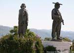 Statues in the region of La Era, Huixtan, Chiapas, Mexico.