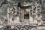 Chicanna, the portal structure XX, Mexico.