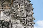 Chicanna, artdu Rio Bec corner of the structure XX, Mexico.