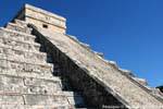 Stairs of Kukulcan Temple Chichen Itza, Mexico.