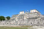 Templo de Los Guerreros, Chichen Itza, Mexico.