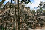 Climb the pyramid, Group B Coba, Mexico.