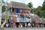 Typical tourist shop, Cobá, Mexico.