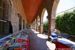 Arcaded terrace, Café Quiptic, Comitán, Mexico.